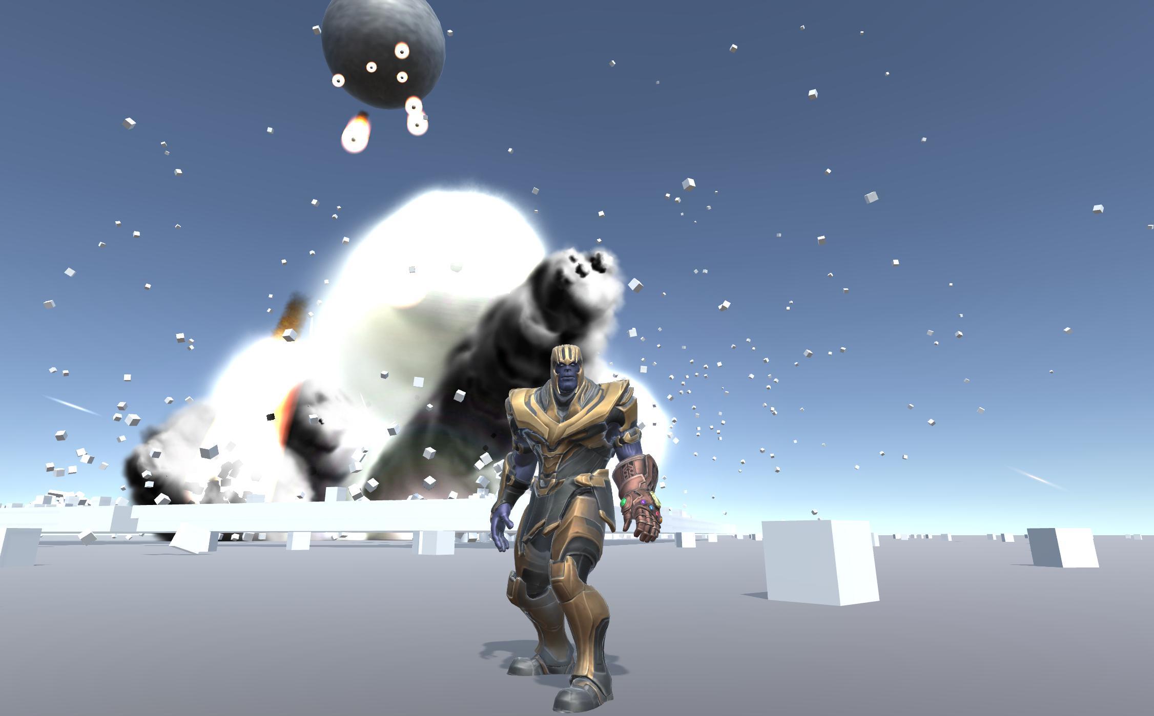 Marvel Thanos Simulator Fan Game