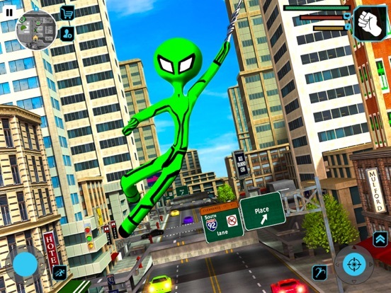 Flying Spider: Stick Rope Hero