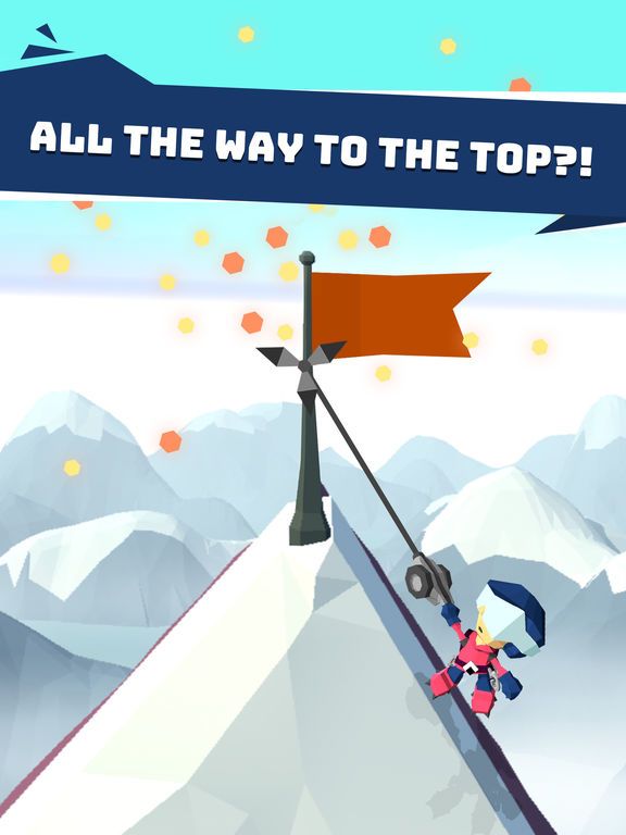 Hang Line: Mountain Climber