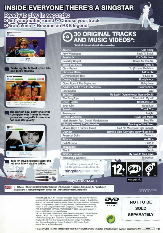 SingStar: R&B