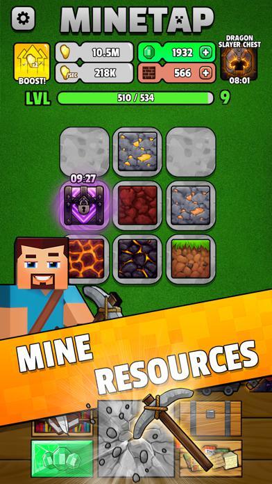 Minetap – Merge rpg clicker screenshot