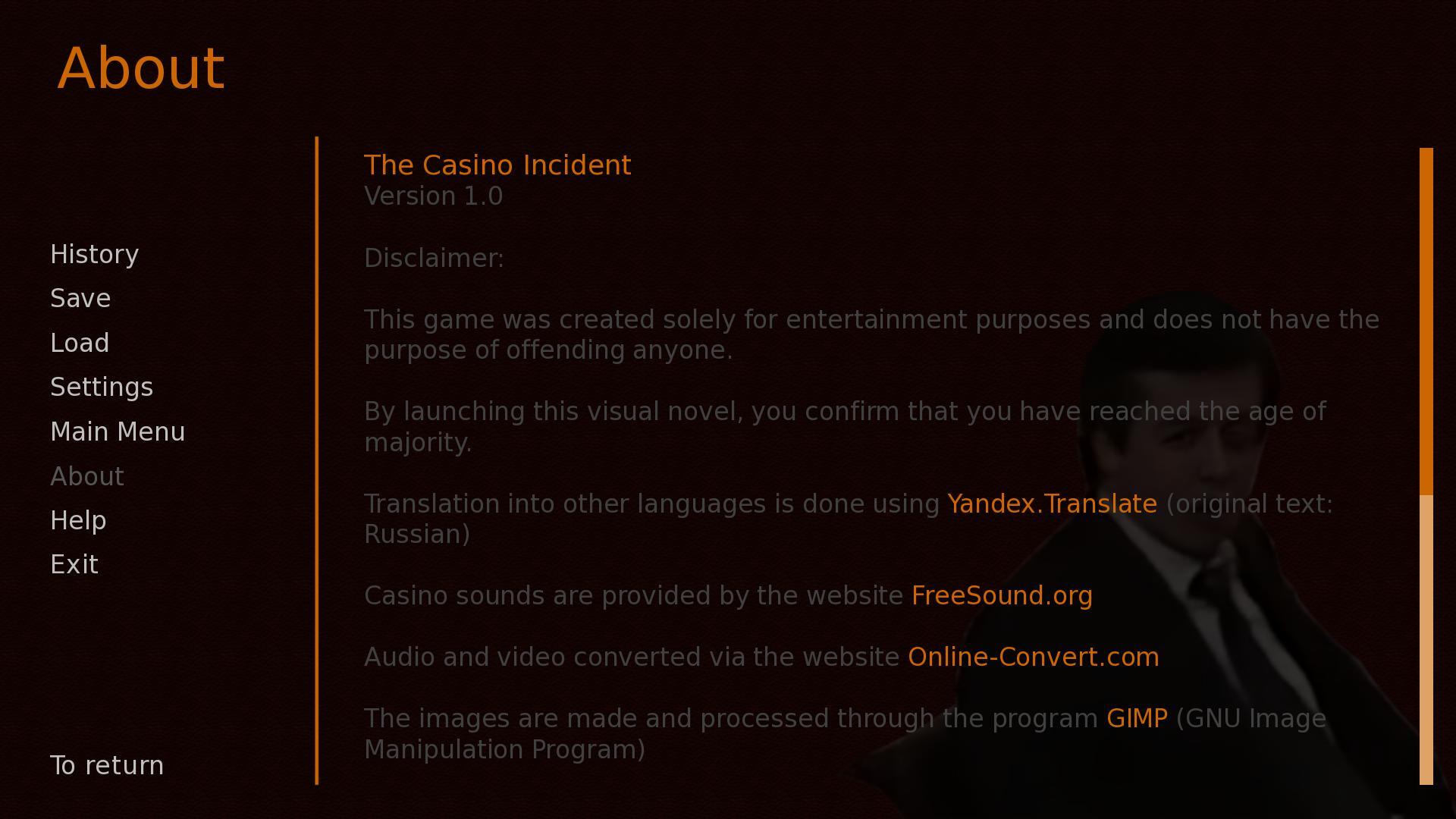 The Casino Incident