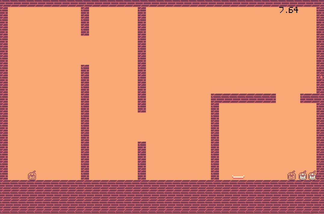 Help Pump, the pumpkin, to get home