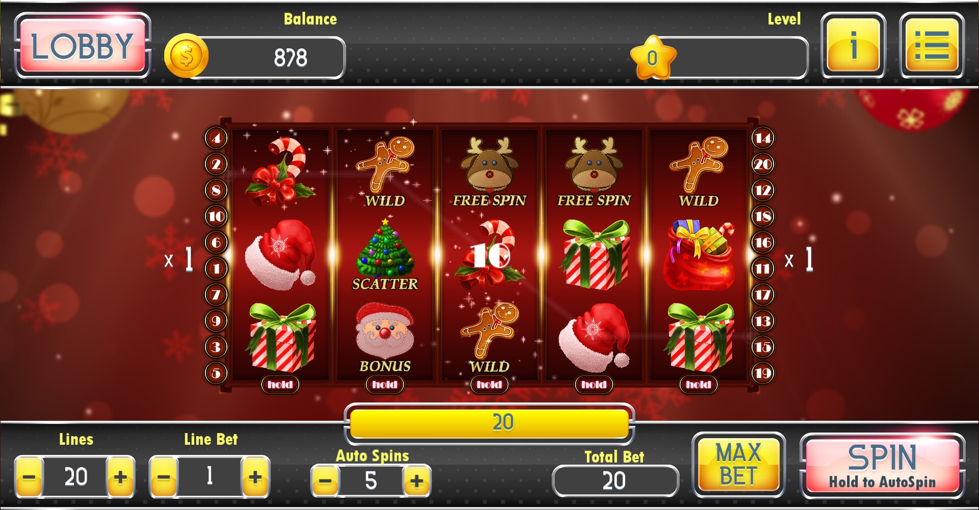 Christmas Slots - Casino Game