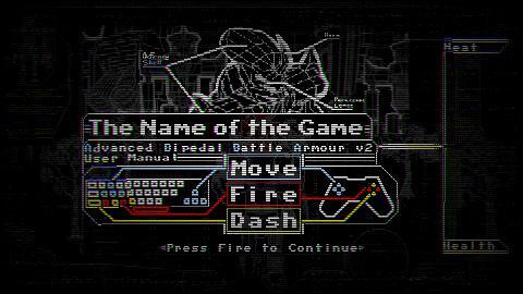 Advanced Bipedal Battle Armour: The Name of the Game