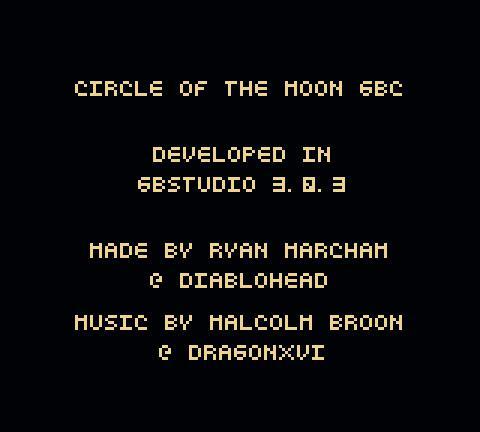 Castlevania Circle of the Moon GBC Edition