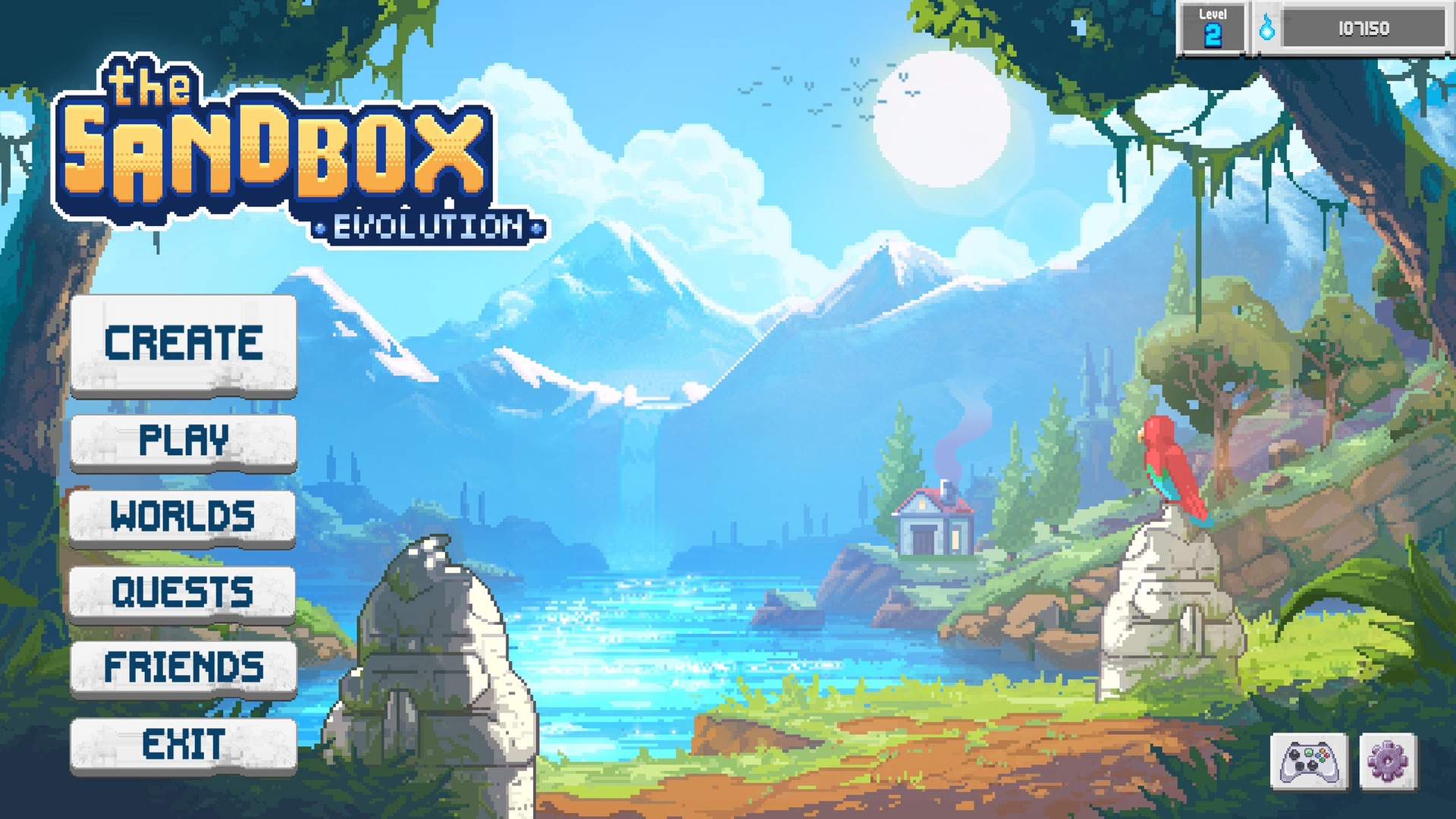 The Sandbox Evolution - Craft a 2D Pixel Universe!