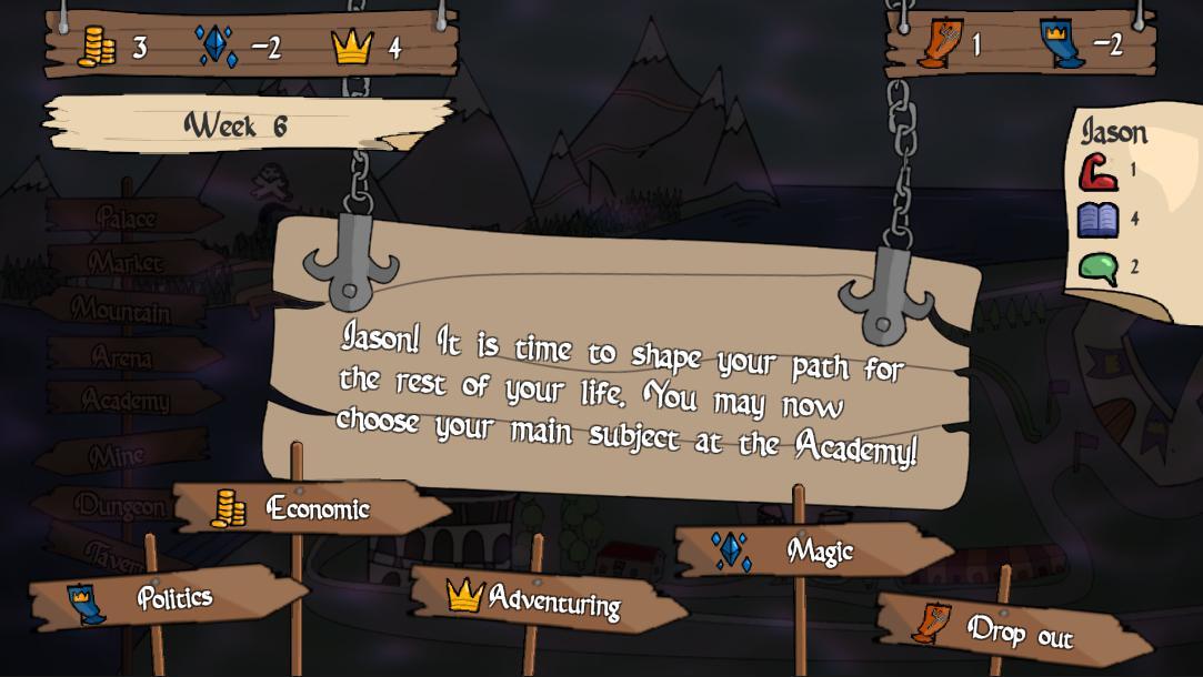 Fastest Fantasy Life Simulator (itch)