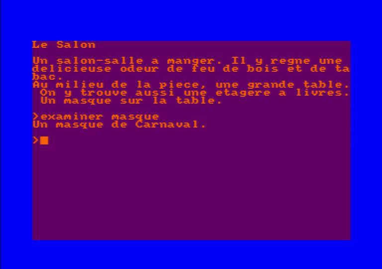 Les Masques du Carnaval (French/English)