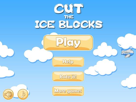 Cut The Ice Blocks With Three Slices