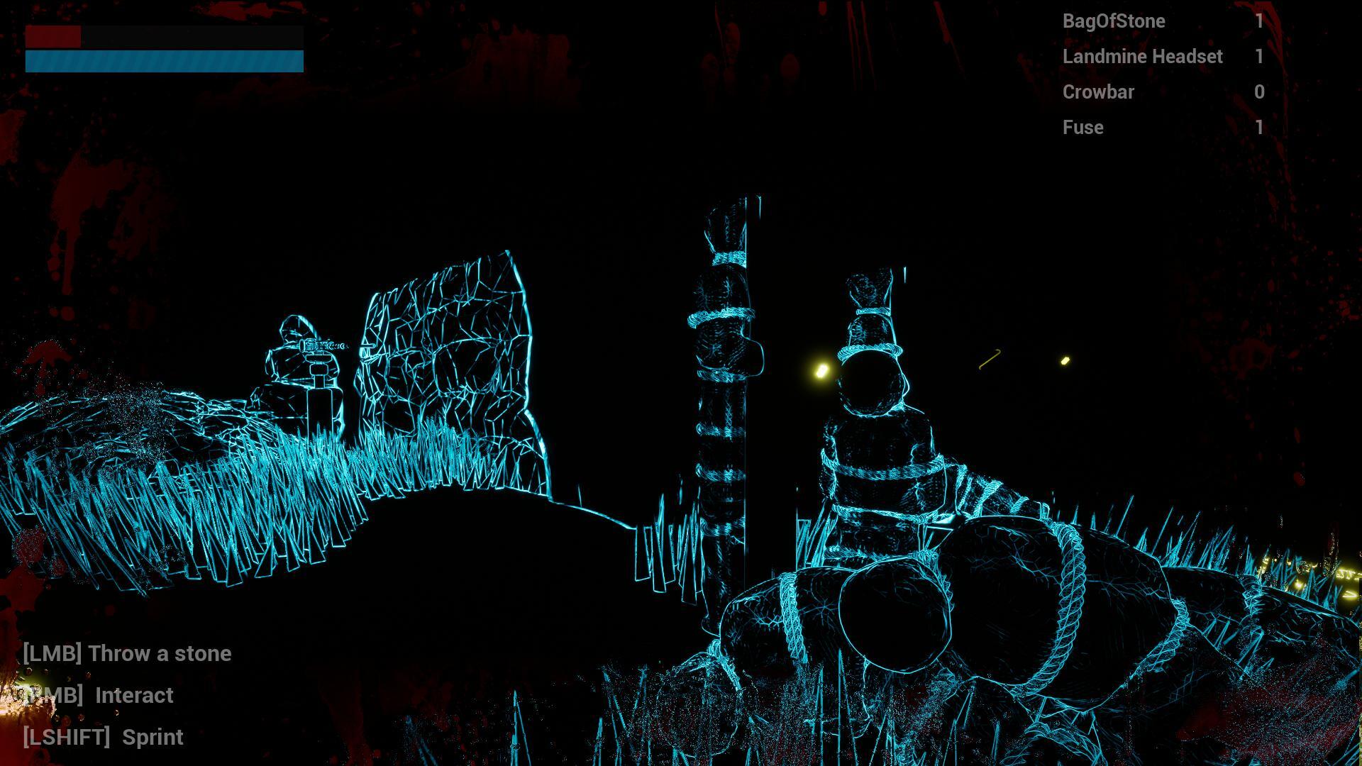 Running Out Of The Dark Space