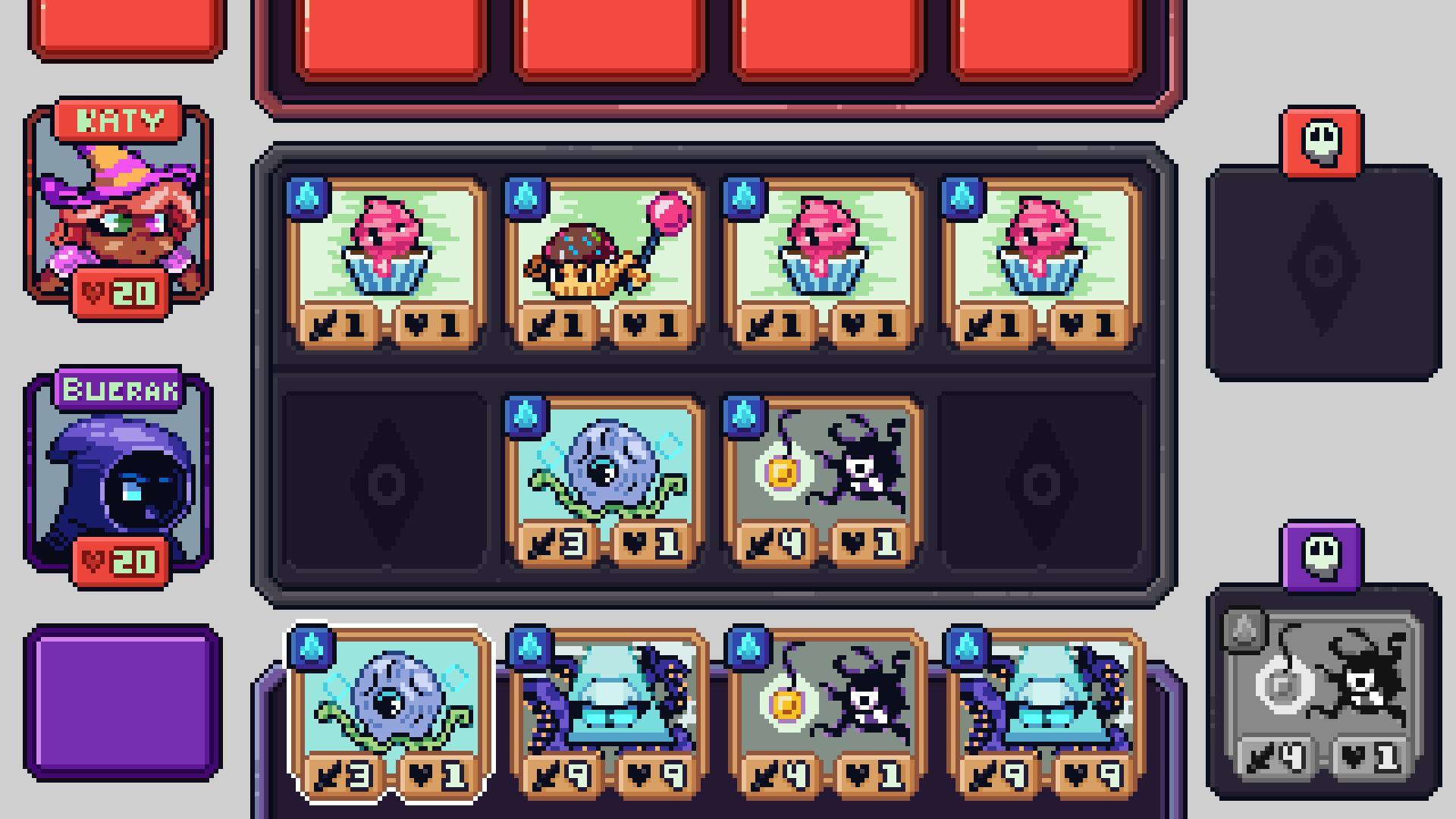 Under your Spell Card game screenshot