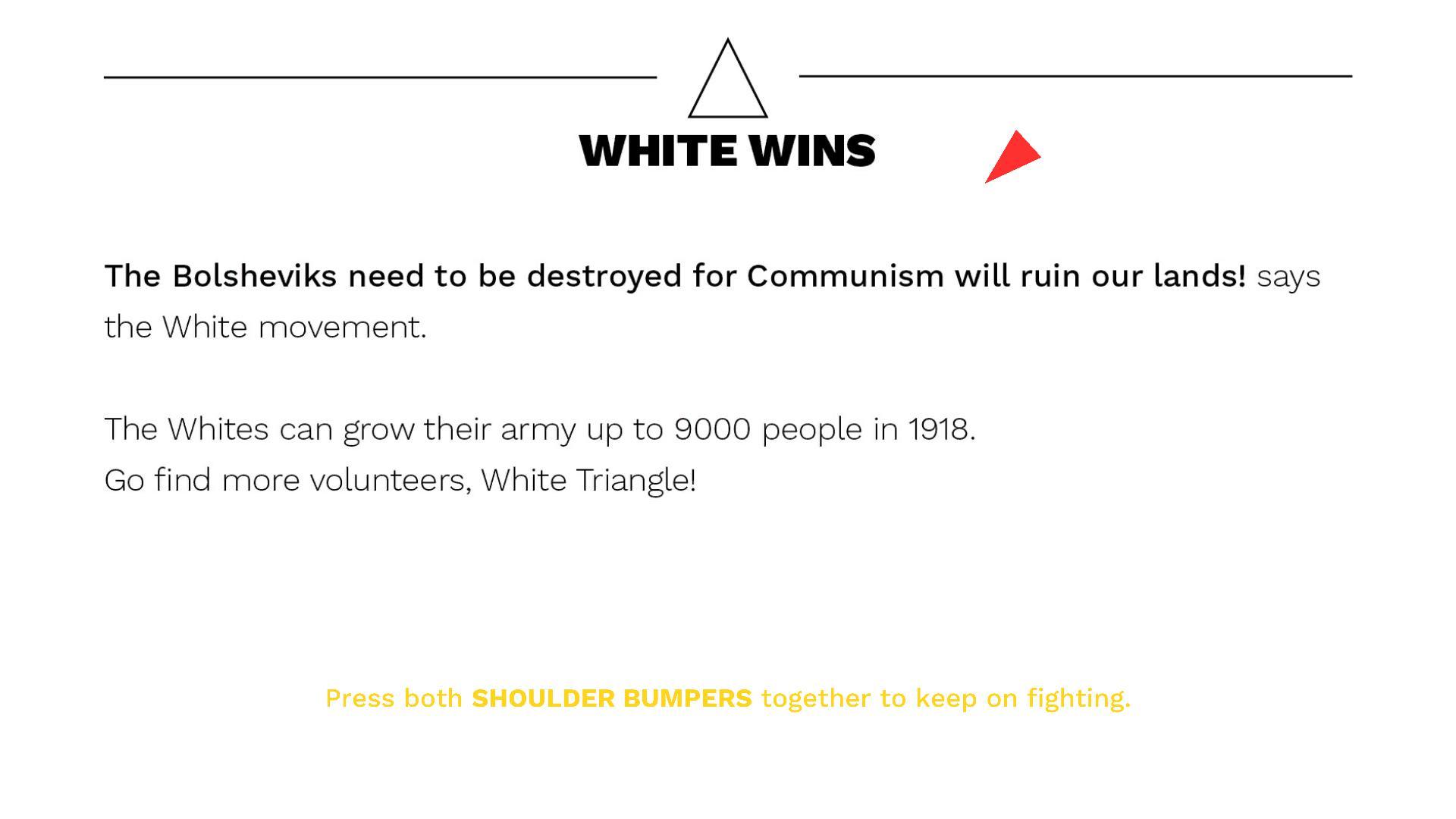 BEAT the Whites with the Red Wedge