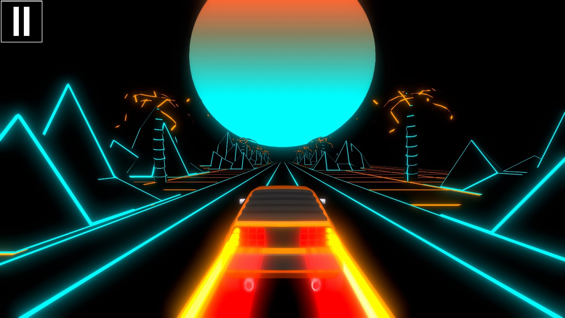 Ultra Rush: A Synthwave Racer