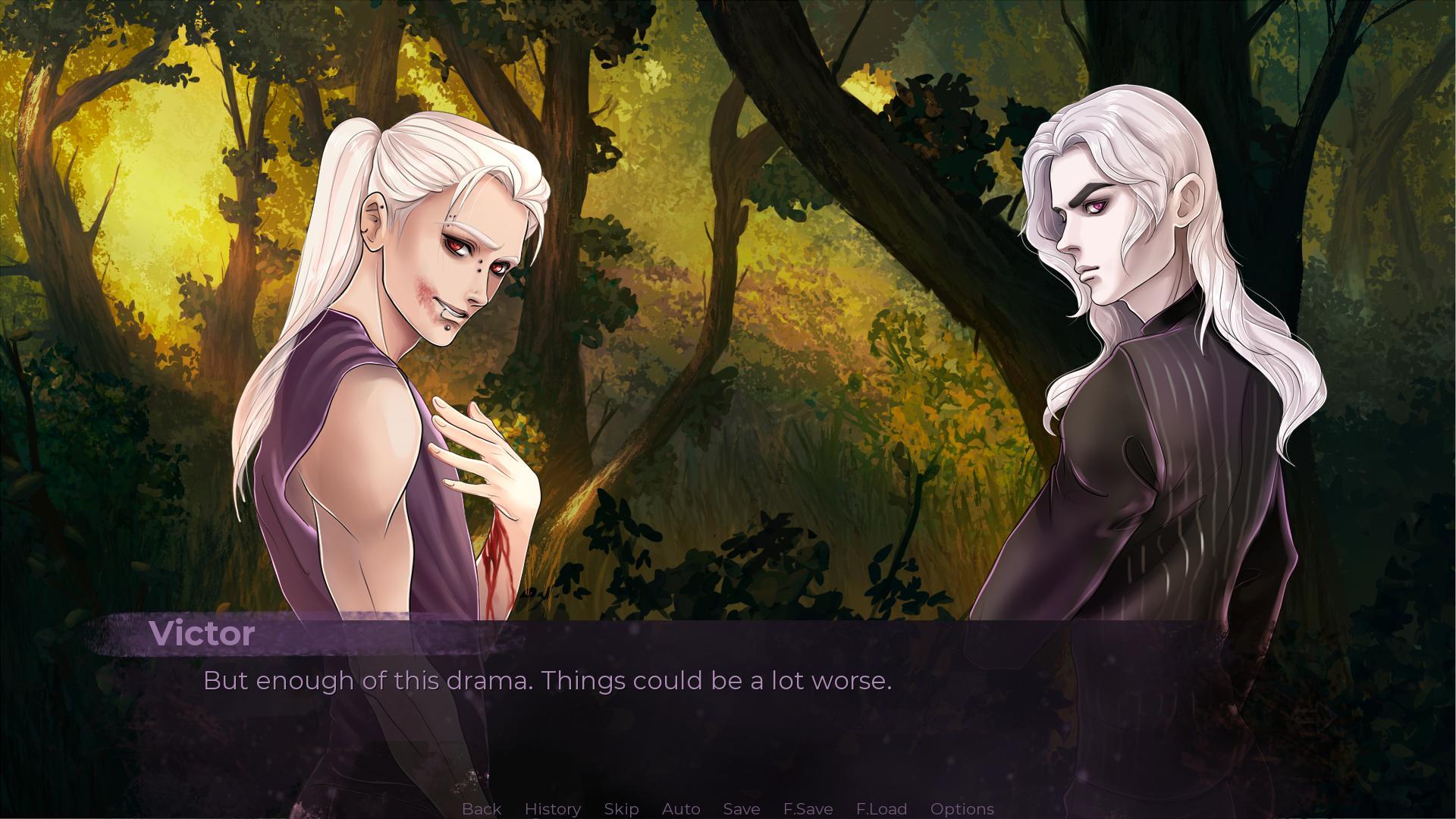 Degraman: Act I. Vincent & Cassel ~ otome demo