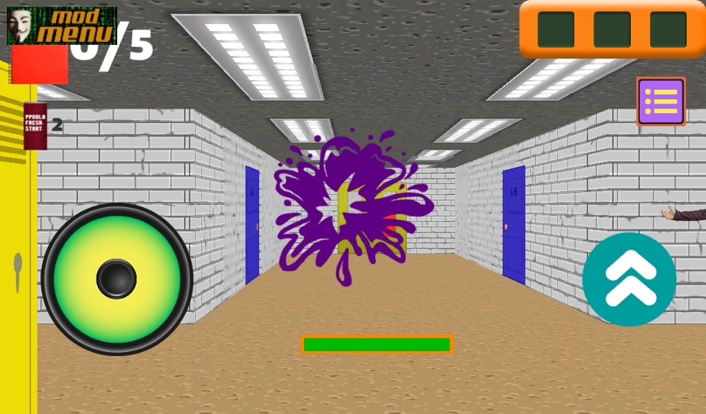 Baldis Basics School of Mathematics mod menu