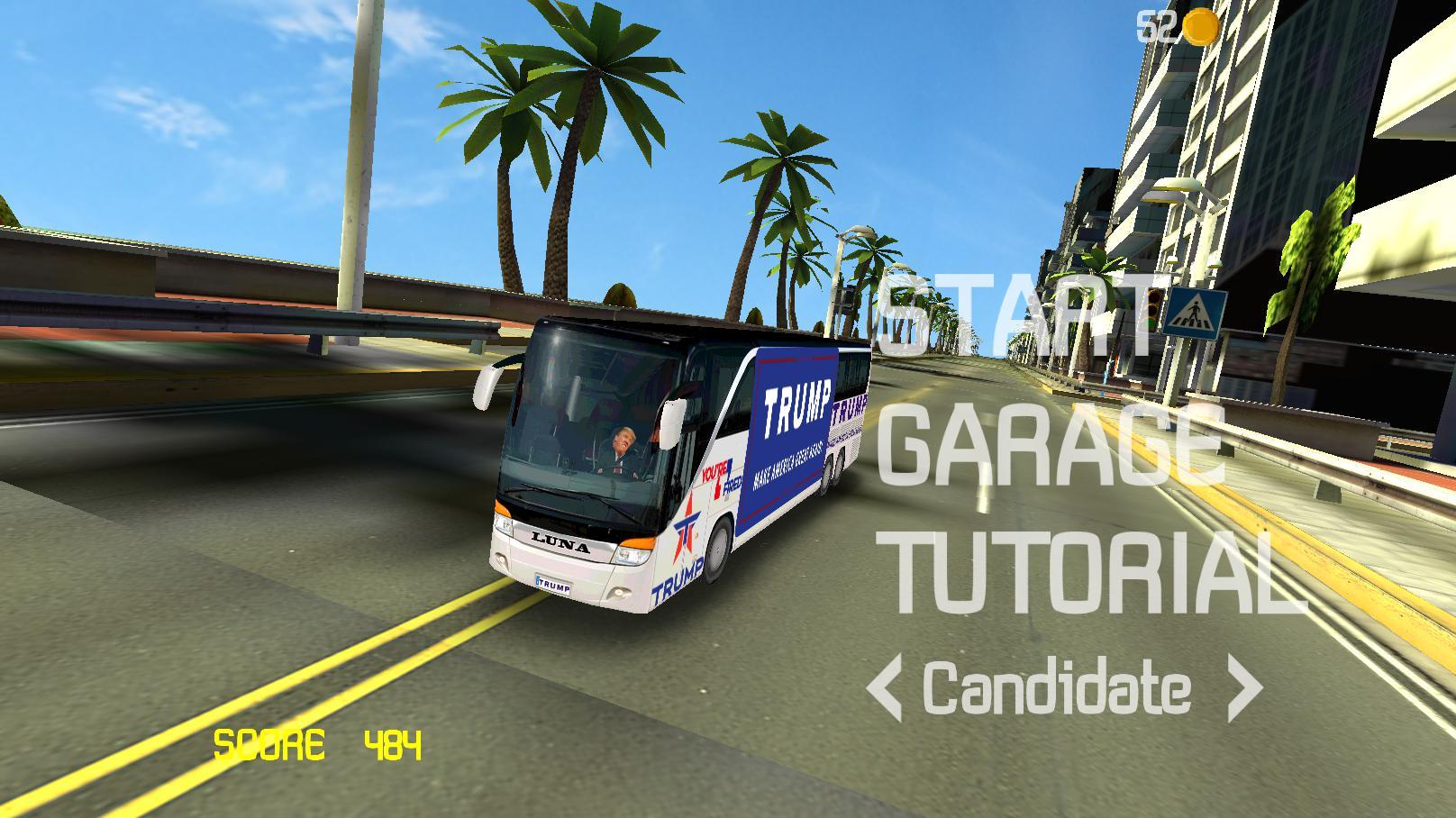 President Race: Vote to Crash