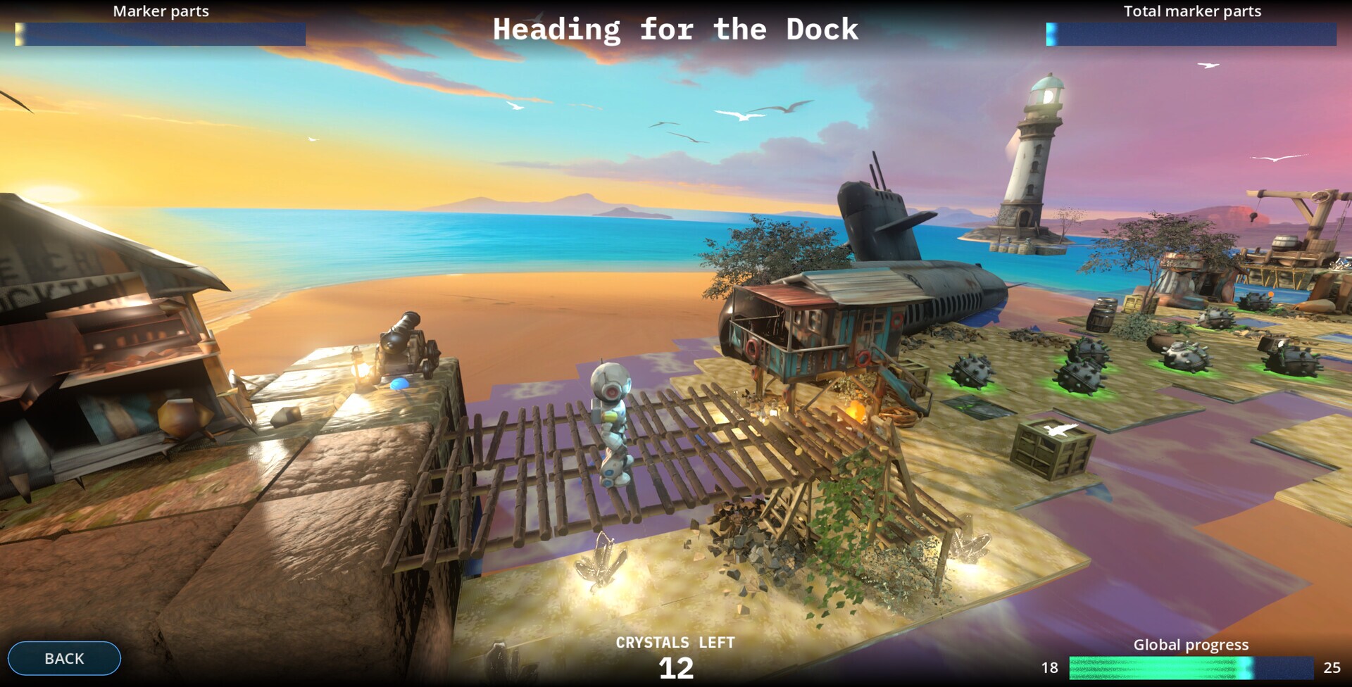 Bob's Crystals gameplay visual