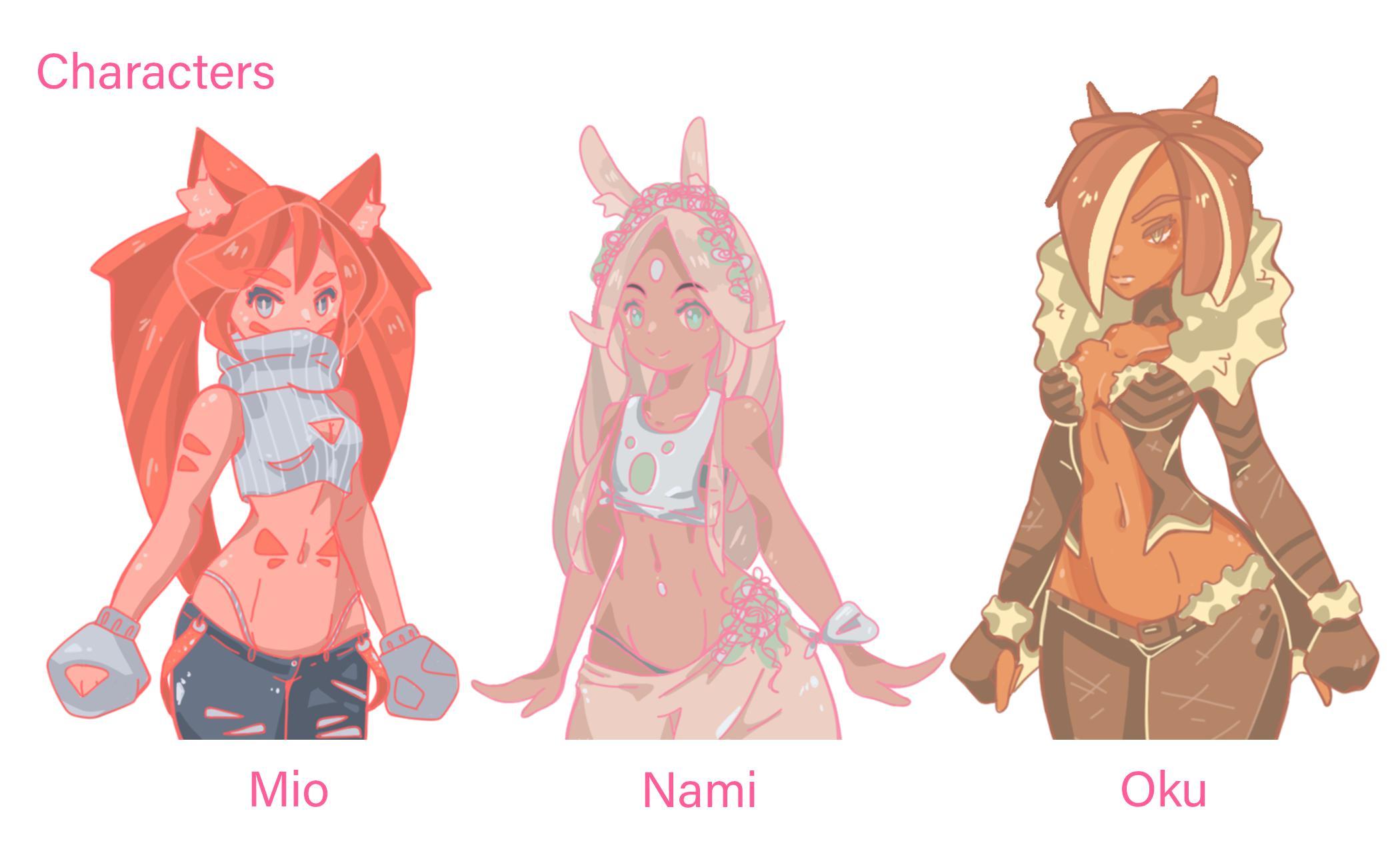 A Short Adventure with Mio and Nami