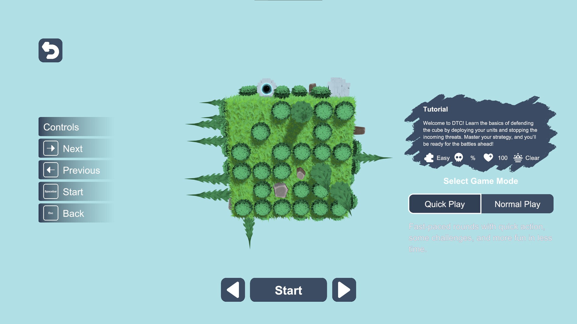 DTC gameplay visual