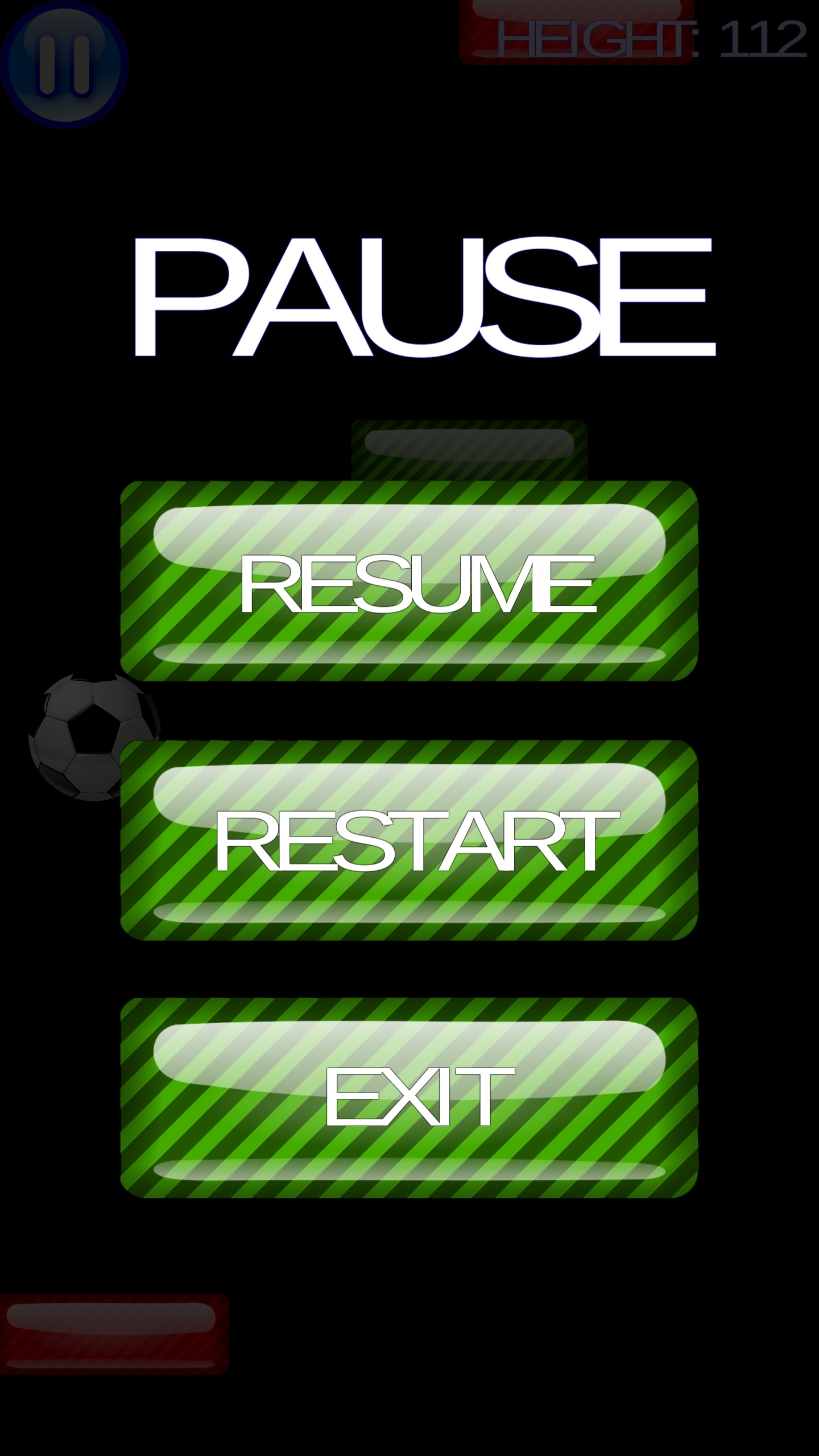 Bouncy Ball - jumping soccer ball platform rush - hypercasual game ready for release