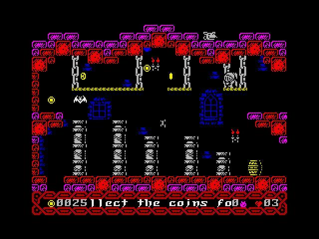 Castle Escape (ZX Spectrum 128 & +2)