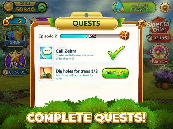 Solitales: Gardening Solitaire