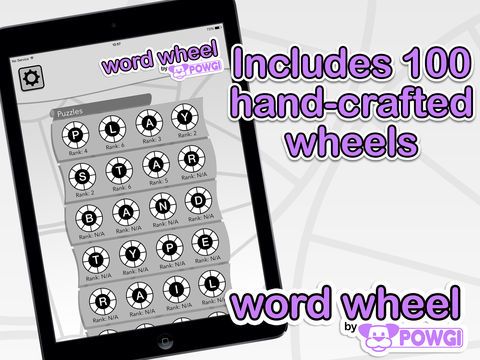 Word Wheel by POWGI
