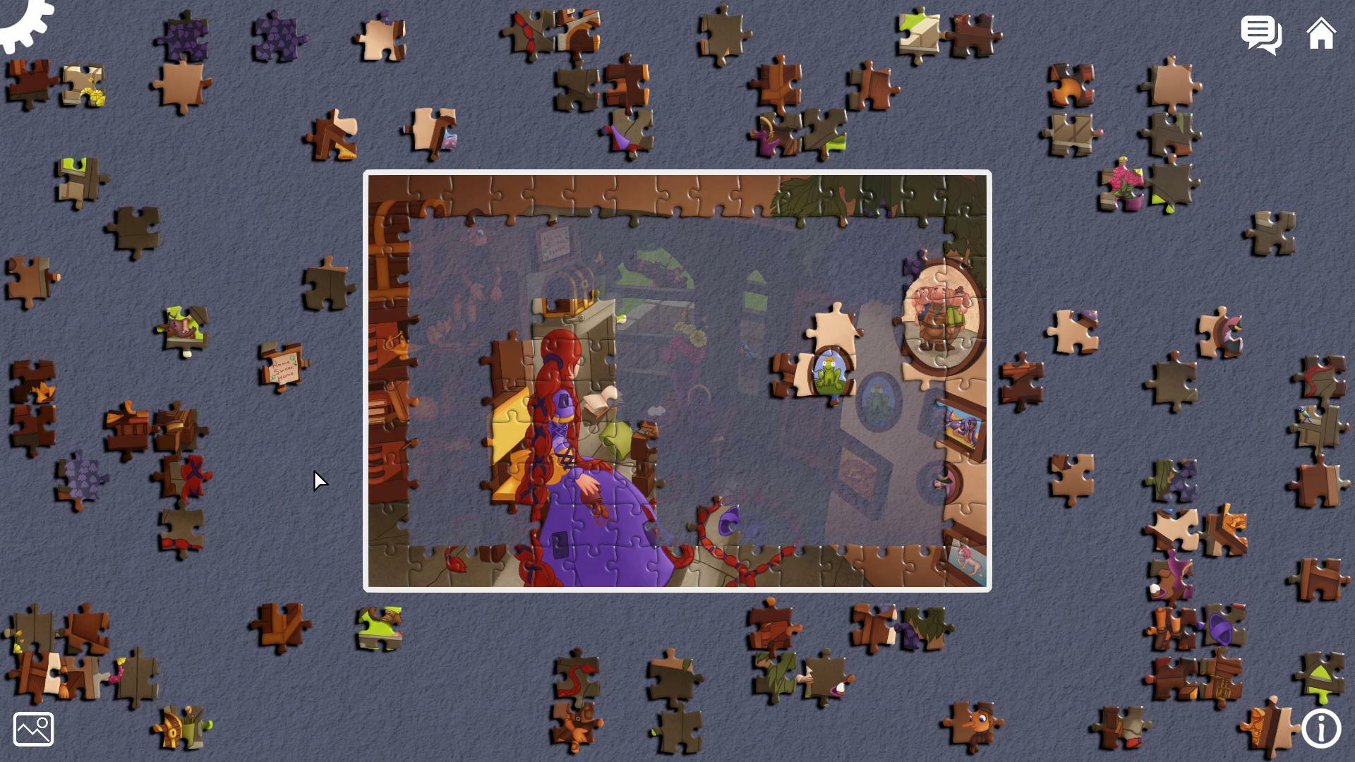 The Adventures of Wolf and Hood - a Jigsaw Tale (itch)