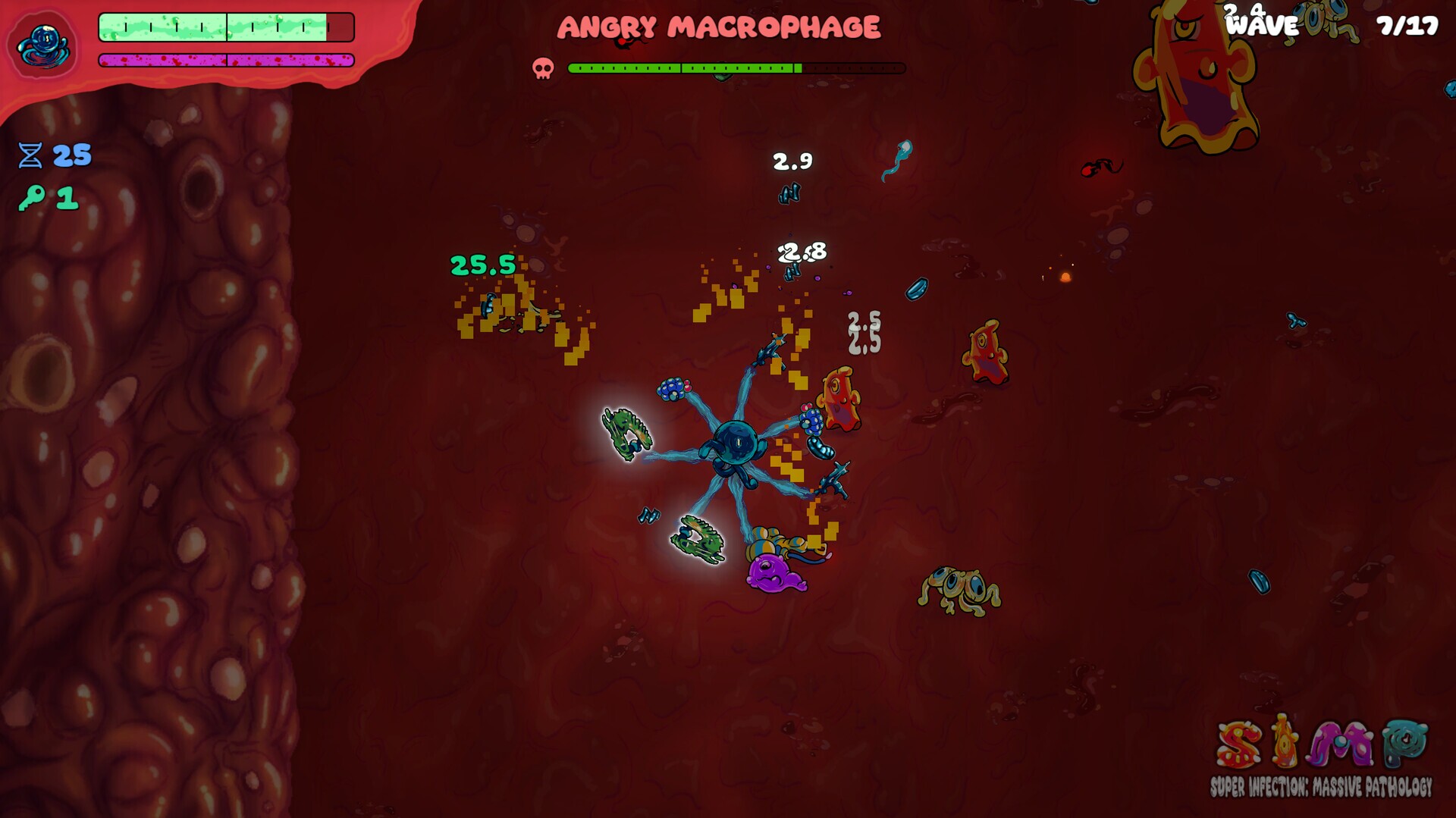 Super Infection Massive Pathology gameplay visual