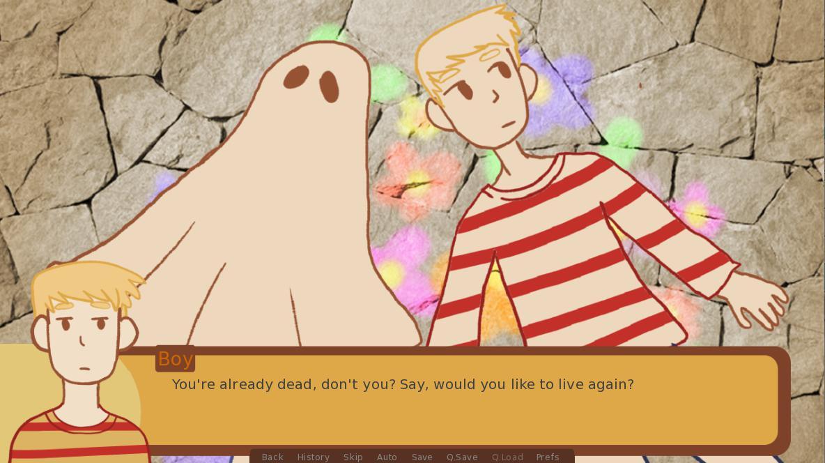 my friend is a ghost