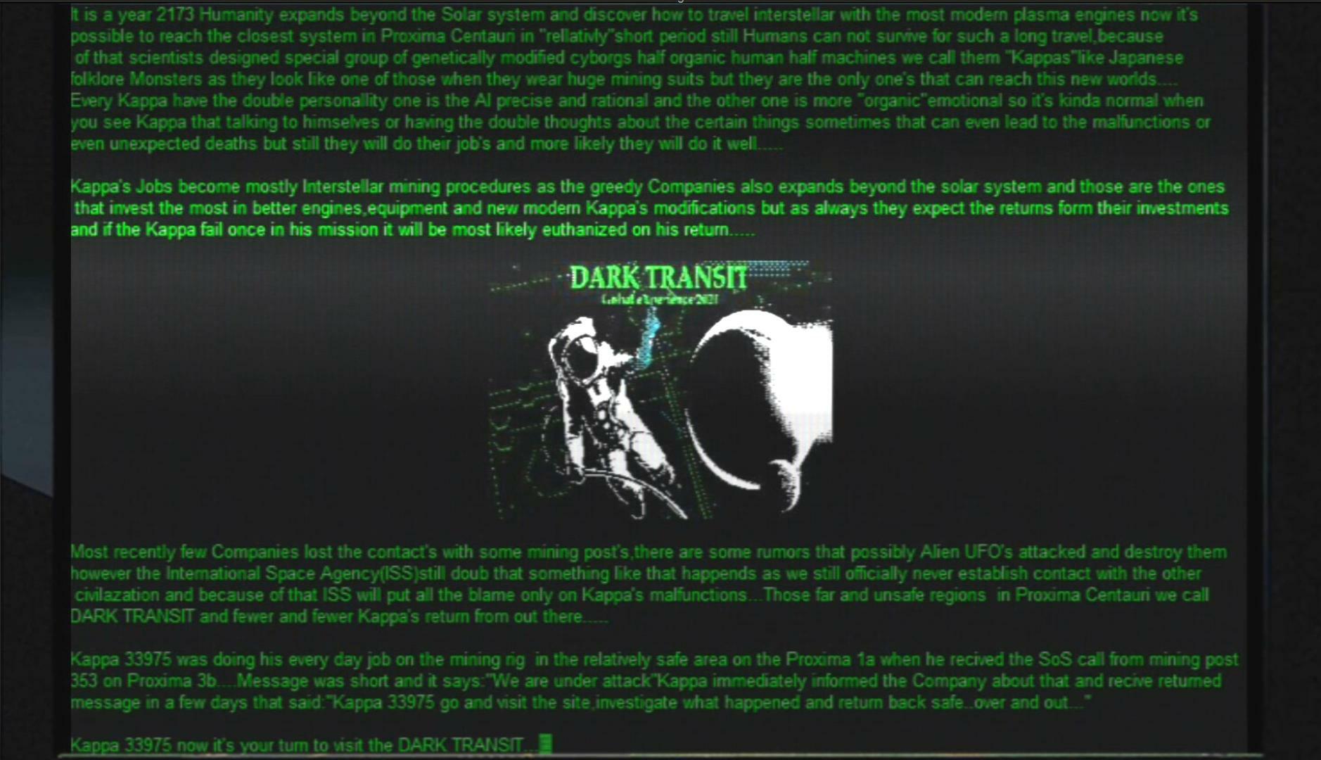 Dark Transit-ZX Spectrum 48kb/128kb