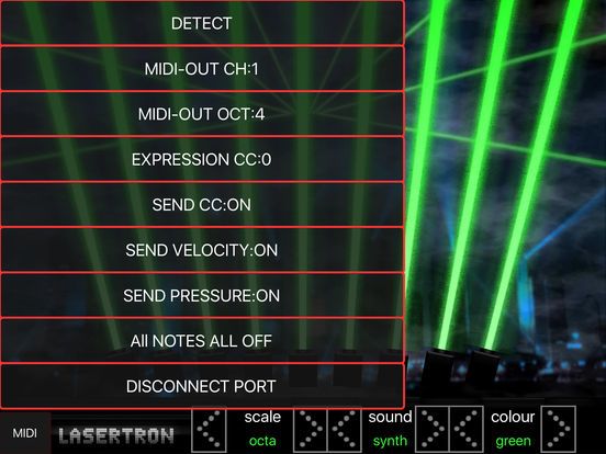 Lasertron Laser Harp Synth
