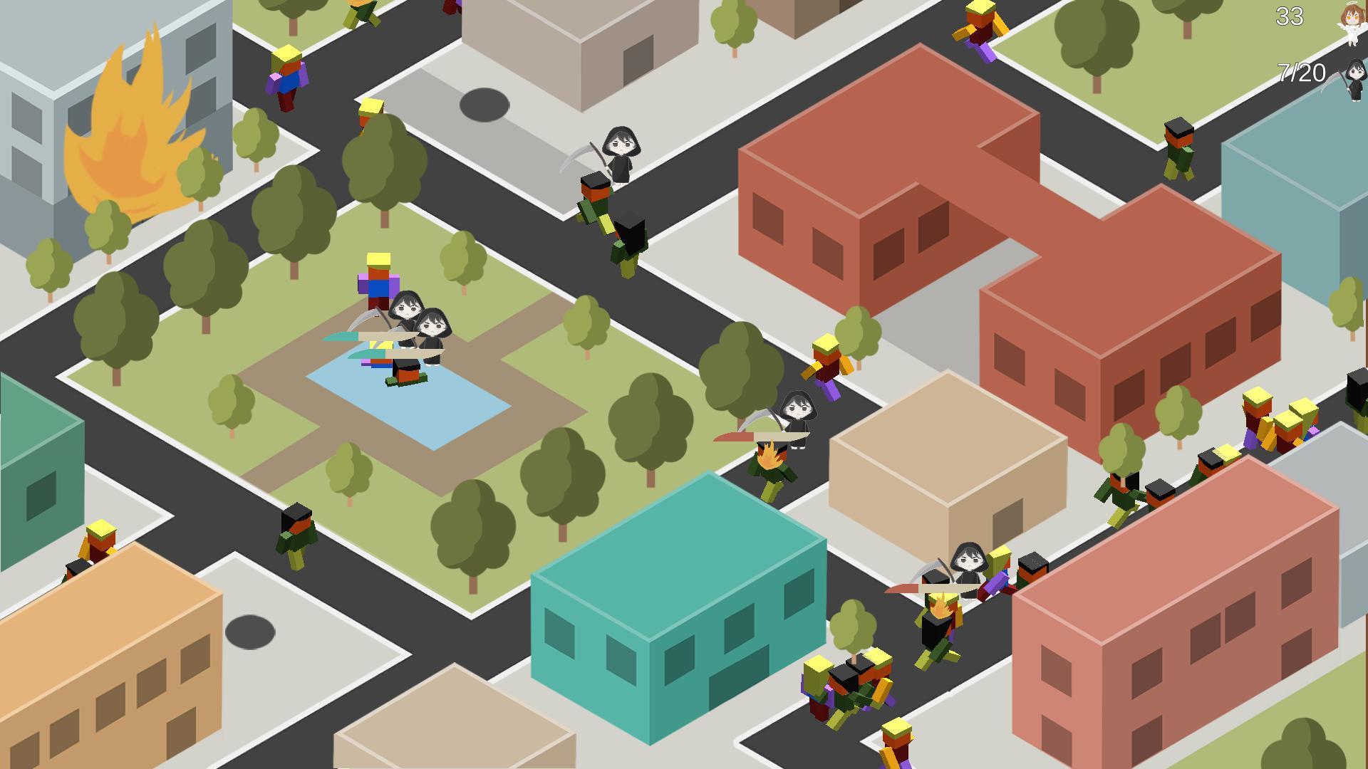 Suicidal Town <b>Game</b> created for 42 Ludum Dare <b>game</b> jam (theme: running out o...