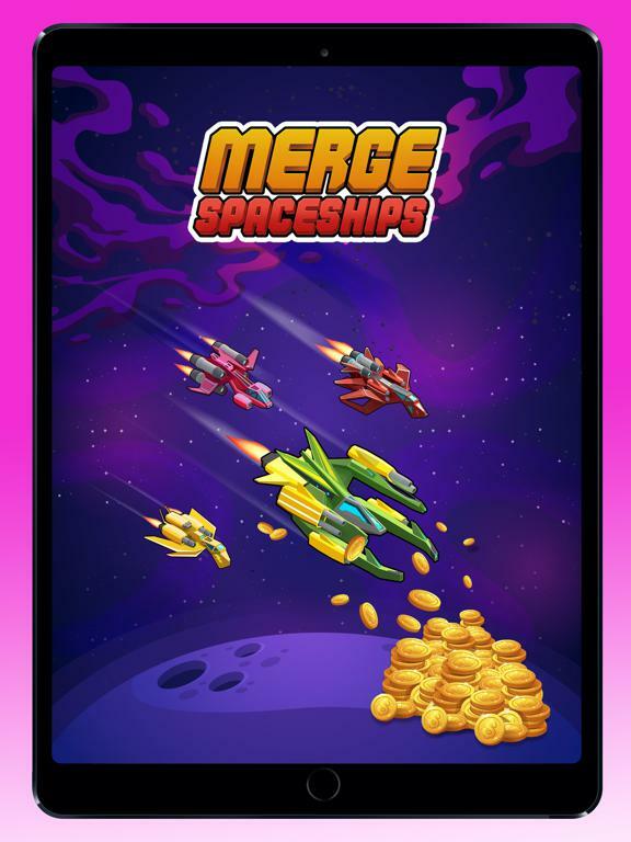 Merge Spaceships - Idle Game