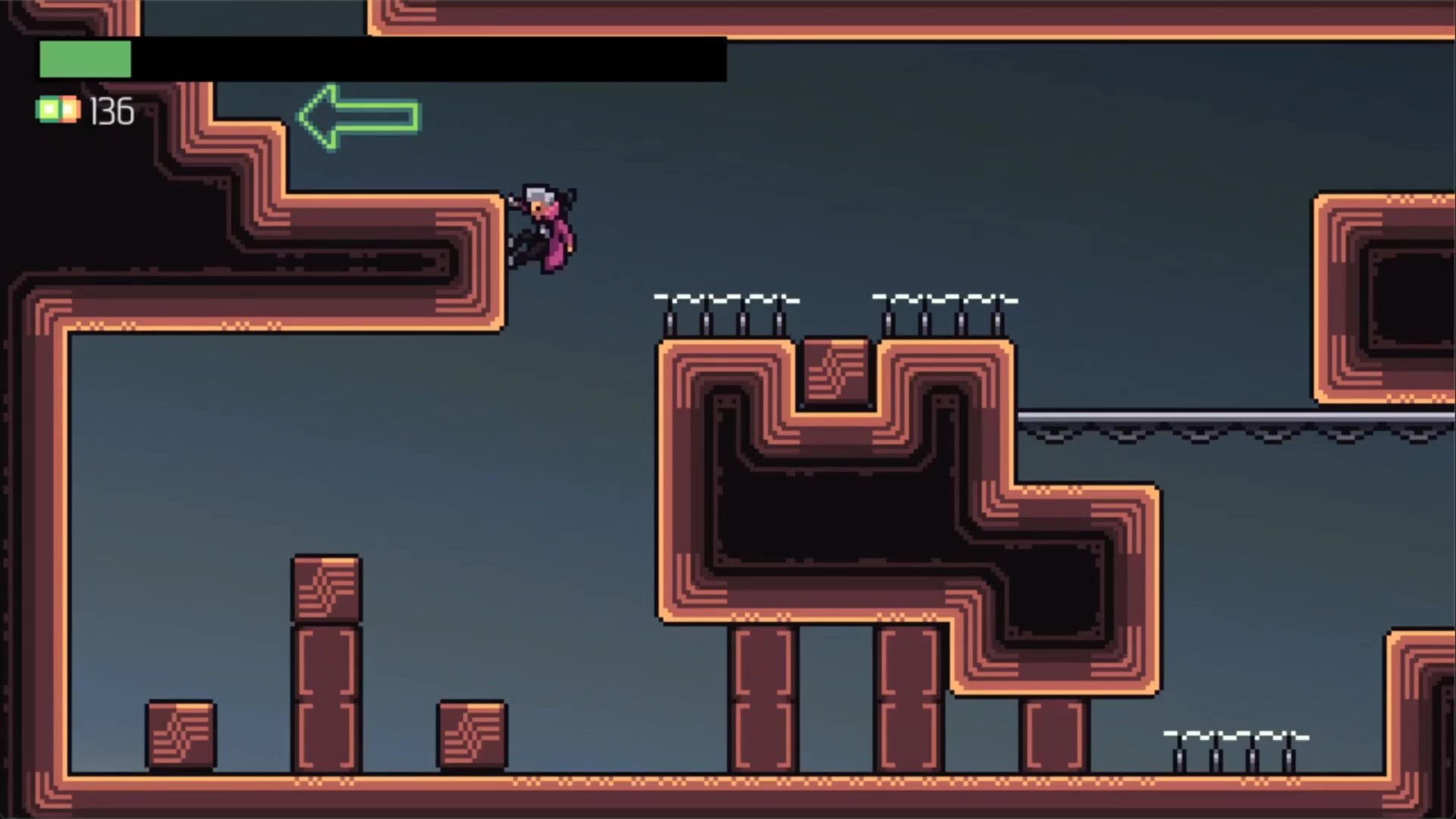 Cyberpunk Metroidvania