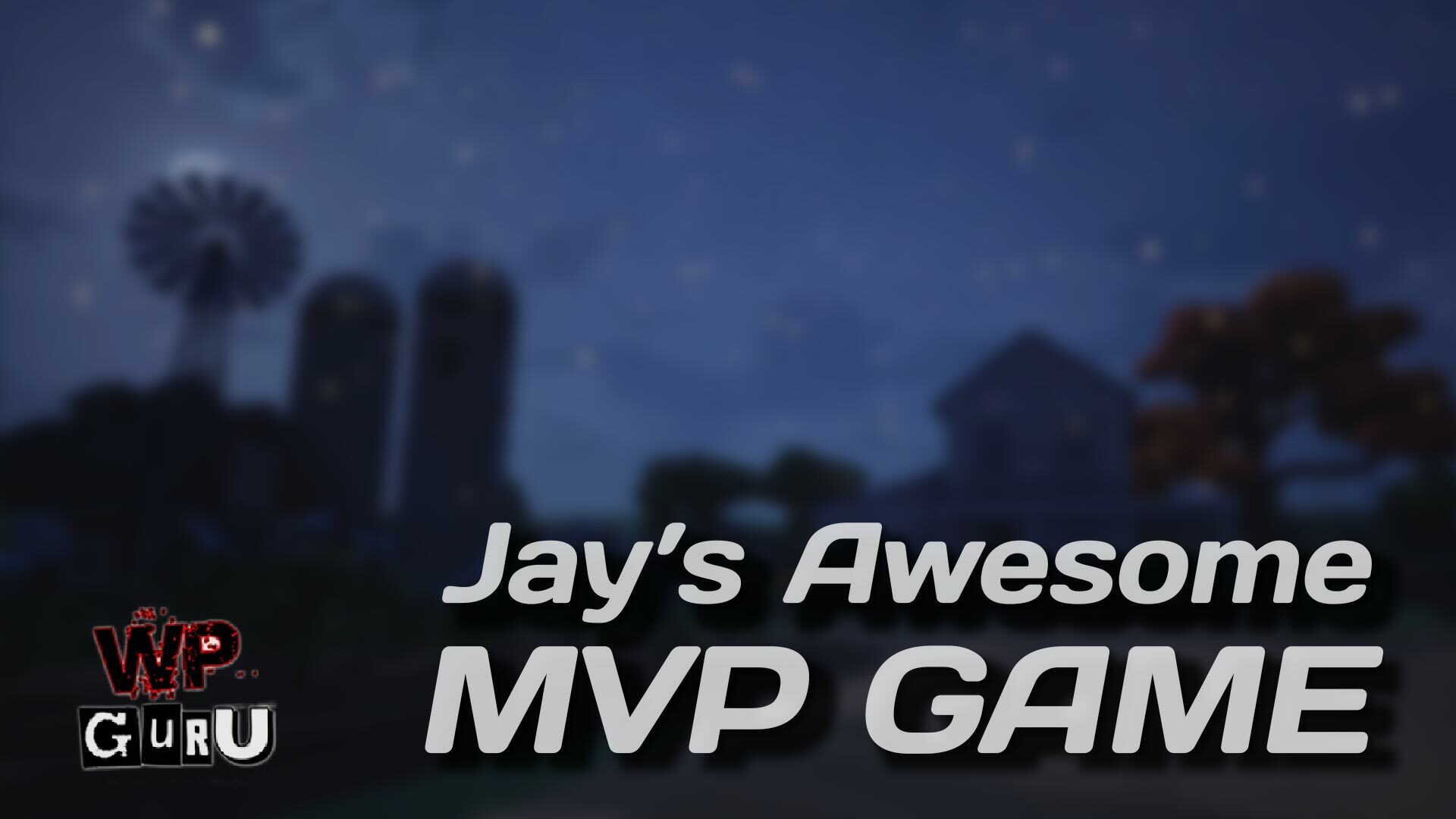 Jay's Awesome MVP Game screenshot