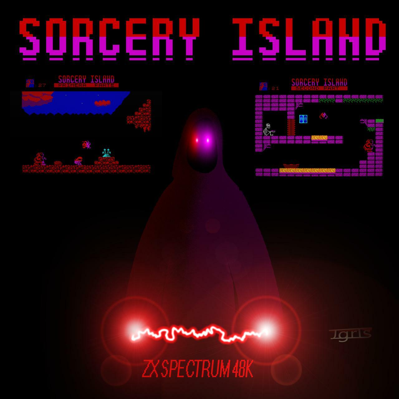 SORCERY ISLAND - ZX Spectrum 48k