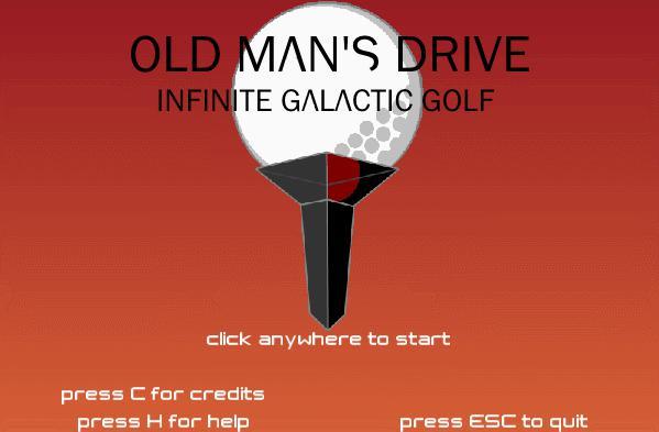 Old Man's Drive: Infinite Galactic Golf