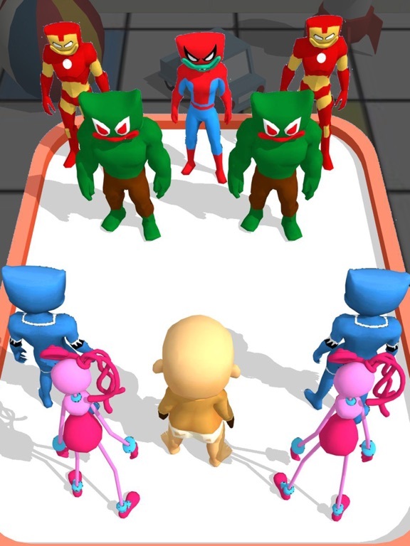 Superhero Monster Merge Master