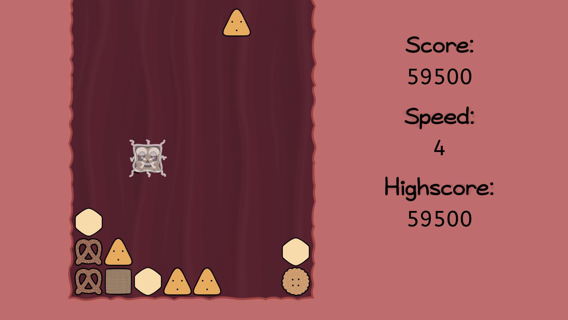 Gumb Eats Some Crackers