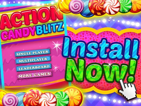 Action Candy Blitz 2015 - Soda Pop Match 3 Candies Game For Children HD FREE