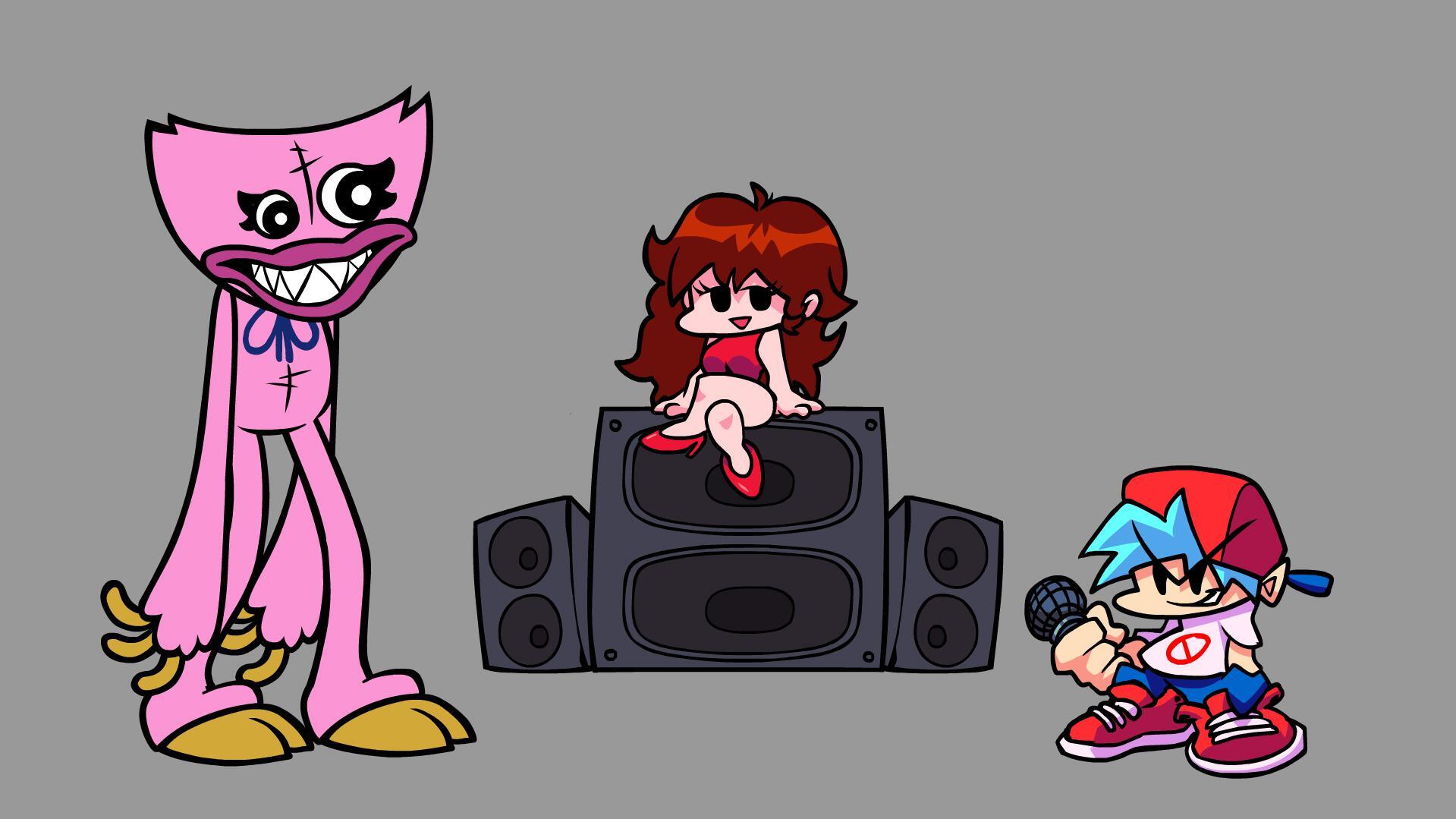 Gametoons Huggy Wuggy and Kissy Missy [Skin pack]