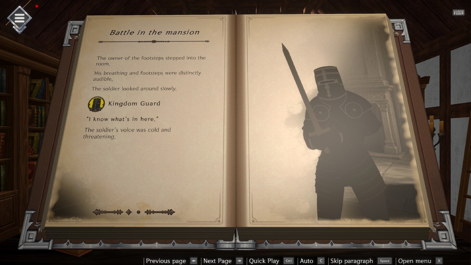Return to ... gameplay visual