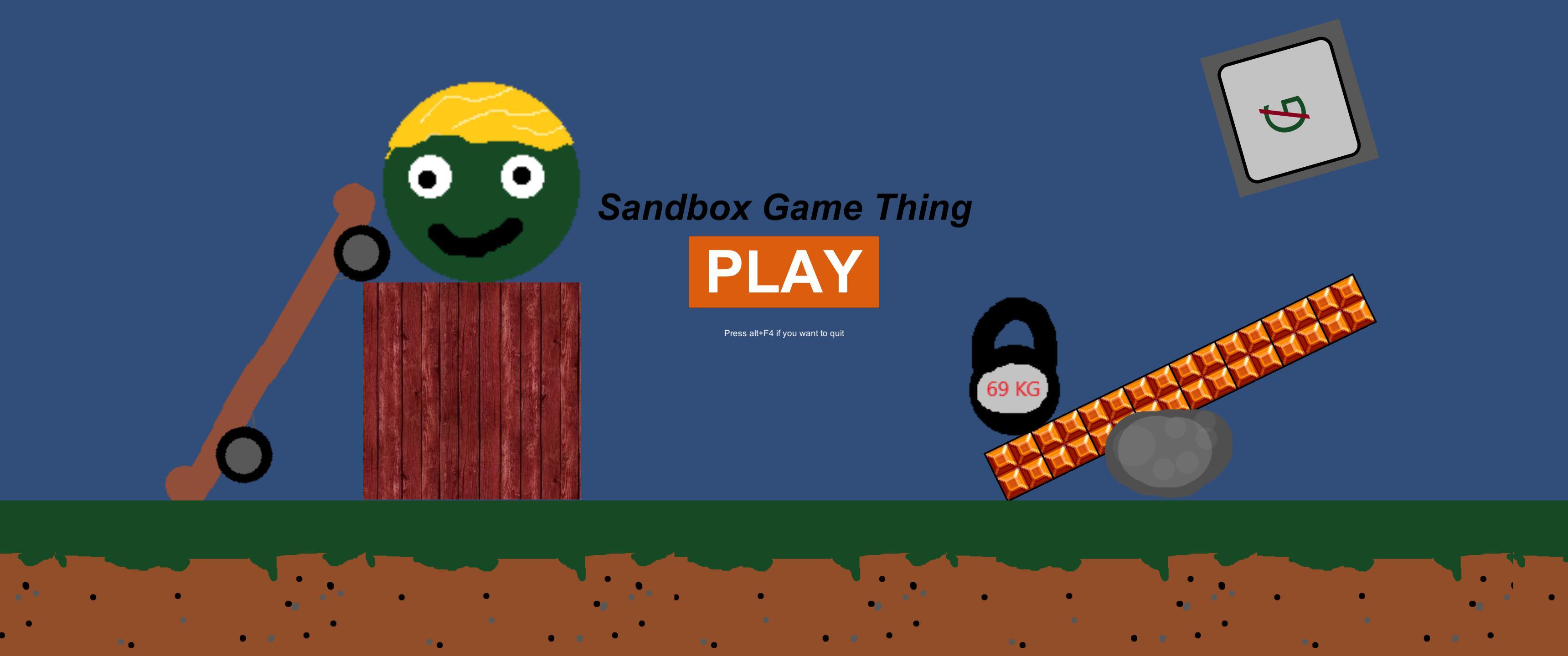 Sandbox game thing