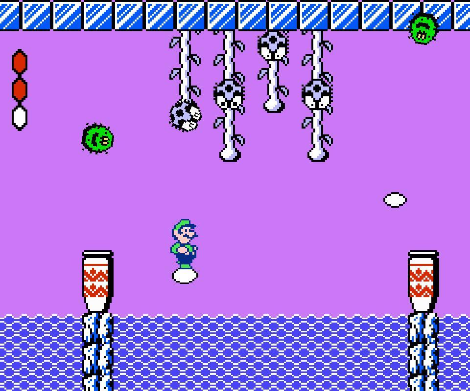 Luigi Floating on an Egg Over the Sea (Socksmakepeoplesexy.Net)