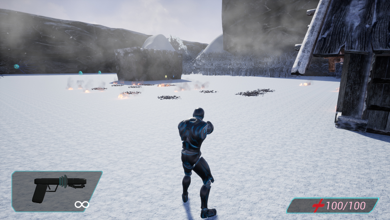 Cyborg Invasion Shooter