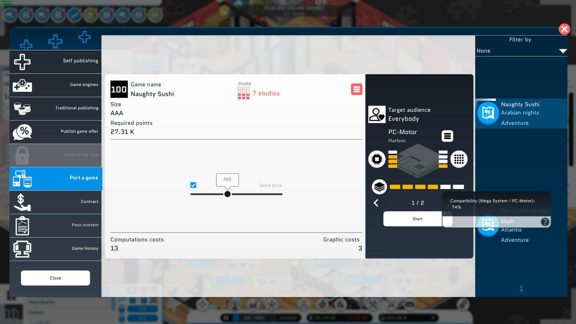 City Game Studio: a tycoon about game dev