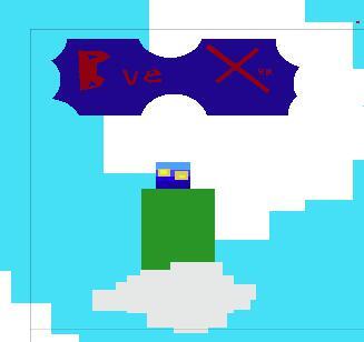 Bue shooter (old game)