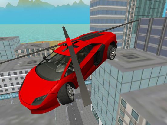San Andreas Helicopter Car Flying 3D Free